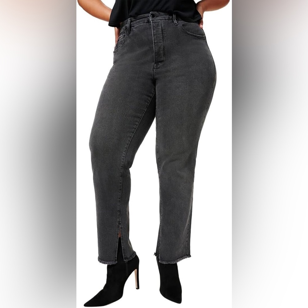 Good American Distressed Jeans